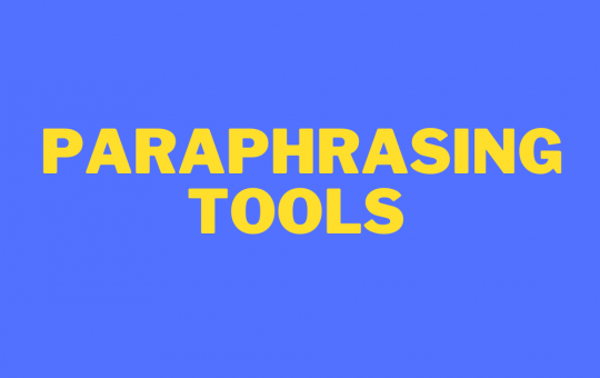 Paraphrasing tools
